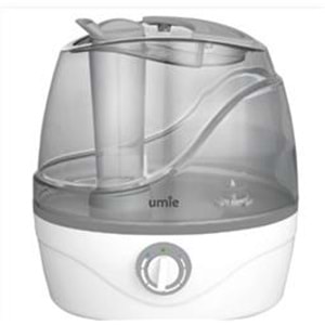 Umie HN809 Gri Ultrasonik 25W 2.2 Litre Su Kapasitesi 10 Saat Çalışma Hava Nemlendirici