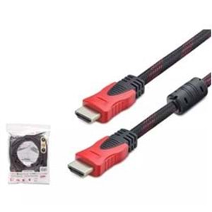 Hadron Hdx2033 30M Hdmi Kablo Örgülü Siyah
