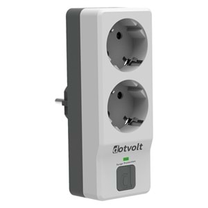 DOTVOLT SURGE HUNTER 2 LI KABLOSUZ ENERJI KORUMA PRIZI (1050 J)