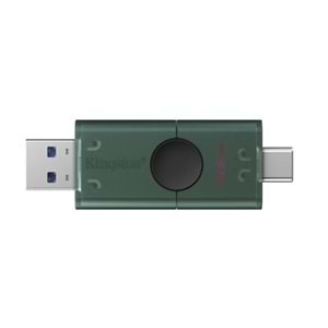 Kingston DTDEG2-128GB 128GB USB-A + USB-C 3.2 Gen 1 DataTraveler DuoG2 Flash Bellek