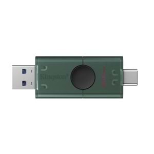 Kingston DTDEG2-256GB 256GB USB-A + USB-C 3.2 Gen 1 DataTraveler DuoG2 Flash Bellek