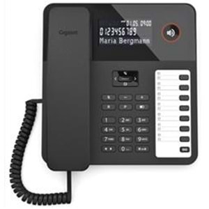 Gigaset DESK 600 Siyah Masaüstü Telefon