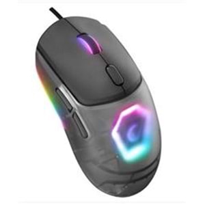 Rampage Hyalo M1 Siyah Değiştirilebilir 3 Kapaklı RGB 12000 DPI Gaming Oyuncu Mouse