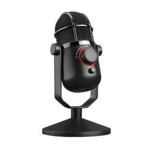 Thronmax M3Plus MDRILL DOME PLUS Siyah USB 96Khz 24bit HD 3,5mm Ses Kontrol Ledli Mikrofon