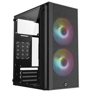 Frisby FC-8970G Mini Tower Gaming Kasa (300W) 2 x 120mm Rainbow Fan