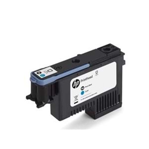 HP F9J86A 744 Fotoğraf Siyahı ve Mavi Baskı Kafası