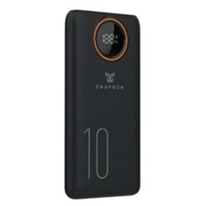 Snapron SNP-3012 10.000 Mah LCD Ekran Dahili Kablolu 22.5w Hızlı Şarj Powerbank