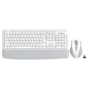 A4 Tech FG2500S Beyaz Plus 2.4GHz FN-MM Türkçe Q 3200DPI Klavye & Mouse Set