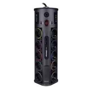 S-link SWV-PRZ010 1.8M 1860 Joule 1.5mm 1 Usb 1 Type C 2.1A-5V 16A 250V 3680W 10lu Akım Kor.Priz