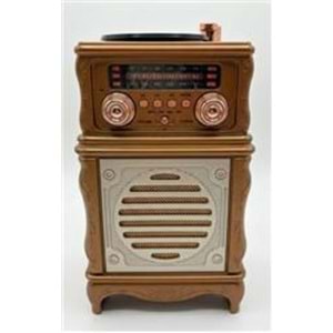 Everton Rt-381 Bluetooth Fm-Usb-Tf-Aux Şarjlı Nostaljik Radyo