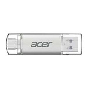 Acer 64GB USB 3.2 UT300-64GB USB-A+USB-C Çift Taraflı Metal Flash Bellek