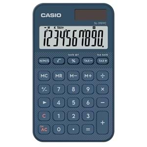 Casio SL-310UC-NY Cep Tipi 10 Hane Lacivert Hesap Makinesi