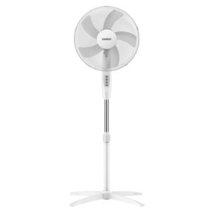Everest FAN10 Valora Air Beyaz-Gri 16 Maks 45W 3 Kademe 1200RPM Yıldız Ayak 5 Bıçaklı Vantilatör