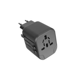 S-link SW-KC028 2-USB 2.4A Yedek Akım Sigortalı 100-240V Universal Çevirici Priz Adaptör