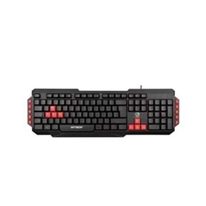 Hytech HYK-46 GAMY Siyah USB Kırmızı Tuşlu Q Gaming Oyuncu Klavyesi