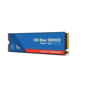 Wd 1TB Blue SN5100 Pcı-4.0 7100MB-S 6700MB-S WDS100T5B0E M2 SSDDisk