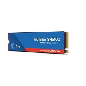 Wd 1TB Blue SN5100 Pcı-4.0 7100MB-S 6700MB-S WDS100T5B0E M2 SSDDisk