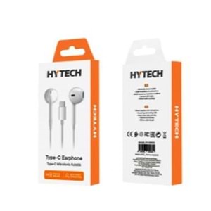 Hytech HY-XBK53 TypeC Telefon Uyumlu Beyaz Kulak İçi Mikrofonlu Kulaklık