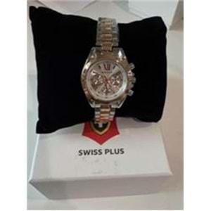 Swiss Plus Woman Watch Model-1 ST0730ABL Rose Gold-Silver