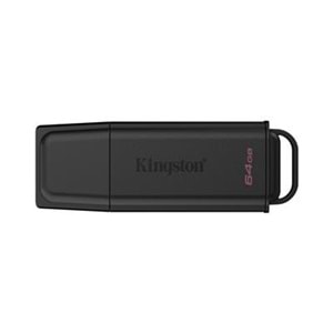 Kingston DTXG2-64GB 64GB Portable USB 3.2 Gen 1 DataTraveler Exodia Black Flash Bellek 