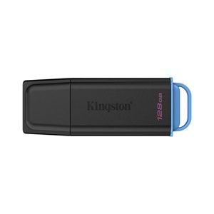 Kingston DTXG2-128GB 128GB Portable USB 3.2 Gen 1 DataTraveler Exodia Black-Blue Flash Bellek