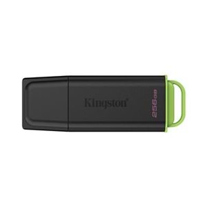 Kingston DTXG2-256GB 256GB Portable USB 3.2 Gen 1 DataTraveler Exodia Black-Green Flash Bellek 