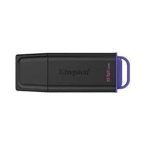 Kingston DTXG2-512GB 512GB Portable USB 3.2 Gen 1 DataTraveler Exodia Black-Purple Flash Bellek 