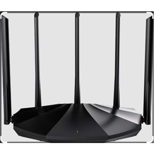 Tenda V15 AX1500 4 Port ADSL2+-VDSL Kablosuz Fiber Modem 5 Anten