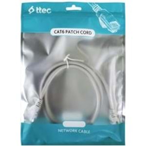 Ttec KBL-PTCH-30CMG Cat6 0.30MT Gri Utp Patch Kablo 