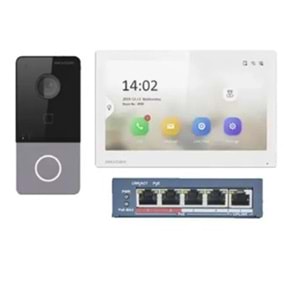 Hikvision DS-KIS607-S İp Vİdeo İnterkom Kit