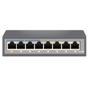Nova NVC-HIS218G 8 Port Full Giga Cloud Non Poe Ethernet Switch