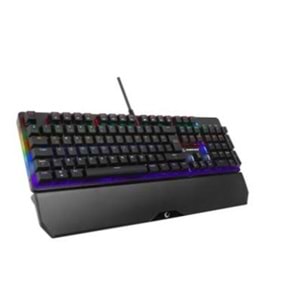 Rampage KB-R86 UMBRA Siyah USB Rainbow Aydınlatmalı Blue Switch Mekanik Gaming Oyuncu Klavye