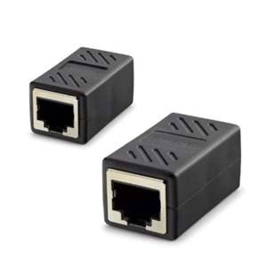HADRON HDX5066 RJ45 Dişi - Dişi Uzatma Adaptörü - Siyah