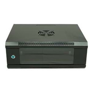 Racksan ML-6404S 4U Duvar Tipi Kabinet (200-530-400) Raf+Fan+Priz