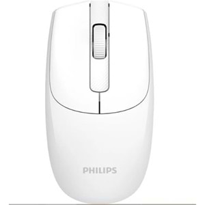 Philips SPK7398W 1600DPI Kablosuz Sessiz Optik Beyaz Mouse 
