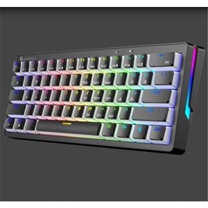 Gameagle GE2014 Poseıdon RGB Kablolu Us Layout Mekanik Siyah Oyuncu Klavyesi