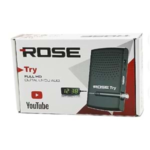 Rose Try Full Hd Digital Uydu Alıcısı 