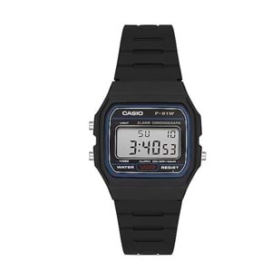 Casio Standart F-91W-1DG Siyah Kol Saati