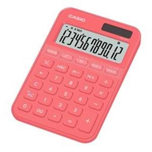 Casio MS-20YC-CL 12 Hane Pembe Masa Üstü Hesap Makinesi