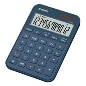 Casio MS-20YC-NY 12 Hane Lacivert Masa Üstü Hesap Makinesi