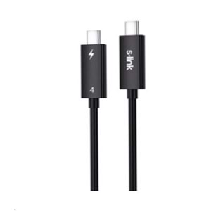S-link SL-TC402 Thunderbolt 4.0 2m 8k 60Hz PD100W TypeC to TypeC 40Gbps Hızlı Data Kablosu