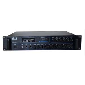 Wöller W-6800 6 Bölge 800 Watt Çıkış Bağımsız Kontrol Usb-Sd Kart-Bluetooth Mikser Amplifikatör