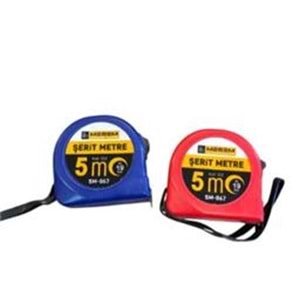 Meşem Çelik Şerit Metre 5x19 Mm Sm-067 151(dz-12)