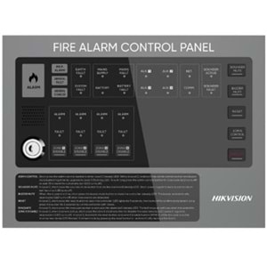 Hikvision HF-C104 4 Bölgeli Konvansiyonel Yangın Alarm Paneli