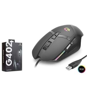 GOOD PRO G402 RGB Gaming Mouse 7200 DPI 7 Tuş 1000Hz Siyah