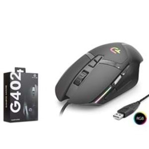 GOOD PRO G402 RGB Gaming Mouse 7200 DPI 7 Tuş 1000Hz Siyah