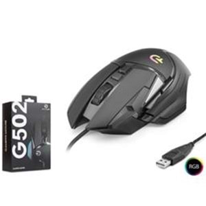 GOOD PRO G502 RGB Gaming Mouse 7200 DPI 6 Tuş 1000Hz Siyah