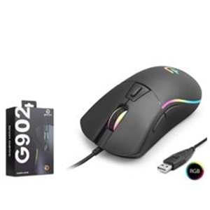 GOOD PRO G902 RGB Gaming Mouse 3600 DPI 6 Tuş 1000Hz Siyah