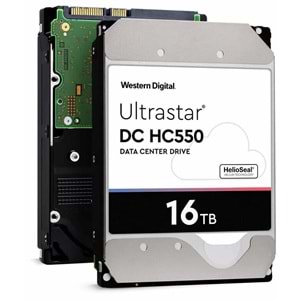 Wd 16TB Ultrastar Enterprise WUH721816ALE614 512MB 7200RPM Data Center 7-24 Nas Hard Disk