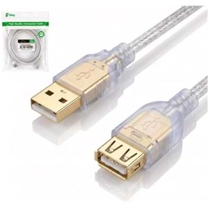 Feny FN-AF3015 USB2.0 AM-AF Şeffaf Uzatma Kablosu 1.5M